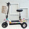Factory direct electric tricycle mini folding electric car dolphin electric scooter for the elderly