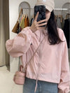 Sun Protection Clothing for Women, Summer Thin Jacket, 2026 New Short Style, Loose Fit, Versatile Hooded Sun Protection Top for Petite Sizes
