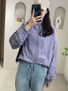 Sun Protection Clothing for Women, Summer Thin Jacket, 2026 New Short Style, Loose Fit, Versatile Hooded Sun Protection Top for Petite Sizes