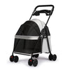 Cross-Border Hot Selling Pet Stroller for Cats and Dogs, Small Dogs, Dogs and Cats, Teddy Stroller, Lightweight Folding for Outings