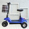 Factory direct electric tricycle mini folding electric car dolphin electric scooter for the elderly