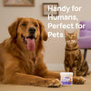 HICC PET Teeth Cleaning Finger Wipes for Dogs & Cats, Unscented | Vet-recommended wipes remove bad breath, plaque and tartar for fresher breath without a toothbrush or toothpaste.