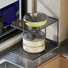 Kitchen Under-Sink Storage Rack Cabinet Shelf Divider Pot Separator Stove Tableware Storage Organizer Rack