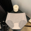 One-piece seamless mask underwear women's ice silk summer thin pure transparent sexy hip lifting quick-drying briefs