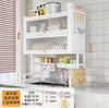 Drain Rack, Bowl Rack, Kitchen Sink Top Shelf, Double-Layer Sink Countertop Dust-Proof Bowl Cabinet Storage Rack